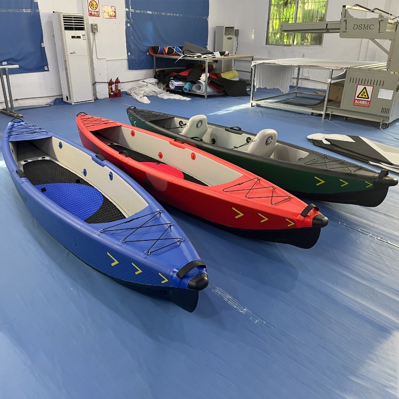 Fishing Boat Inflatable - Neues Design 4,2m Tragbares Aufblasbares Kajak